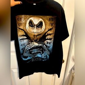 NIGHTMARE BEFORE CHRISTMAS MENS T-SHIRT